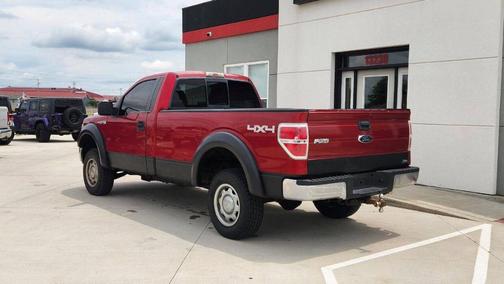 Red 2010 Ford F-150 XLT