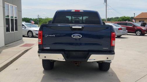 Blue 2015 Ford F-150 XLT