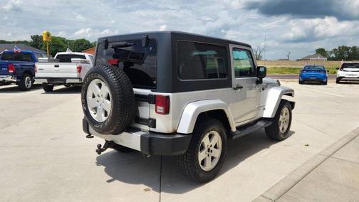 Silver 2012 Jeep Wrangler Sahara