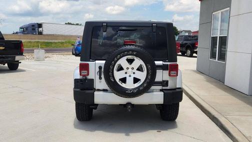 Silver 2012 Jeep Wrangler Sahara