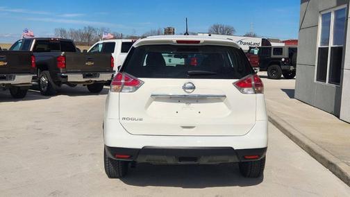 Glacier White 2016 Nissan Rogue S