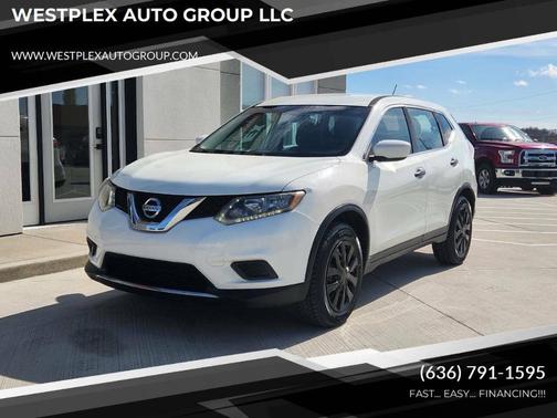 Glacier White 2016 Nissan Rogue S