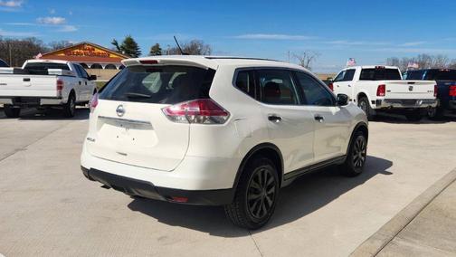 Glacier White 2016 Nissan Rogue S