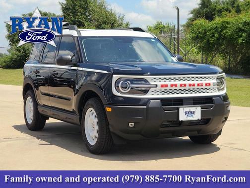 Shadow Black 2026 Ford Bronco Sport Heritage
