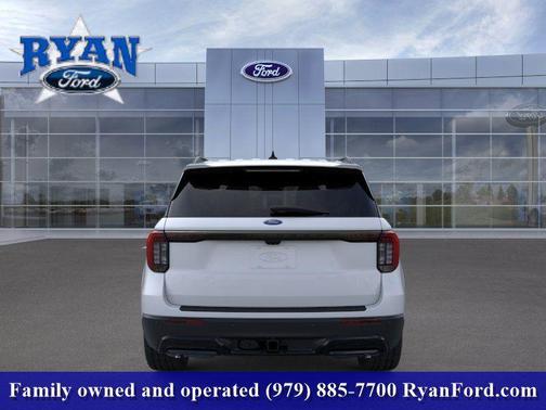 Space White Metallic 2026 Ford Explorer ST-Line
