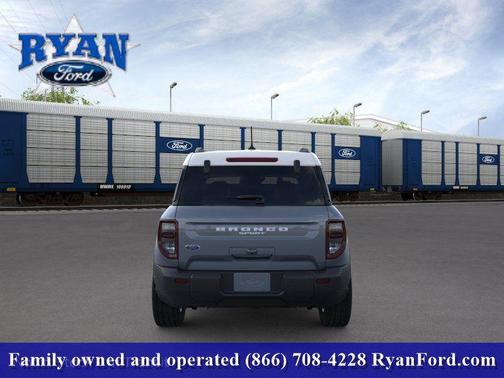 Azure Gray Metallic Tri-Coat 2026 Ford Bronco Sport Heritage