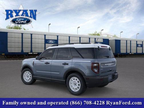 Azure Gray Metallic Tri-Coat 2026 Ford Bronco Sport Heritage