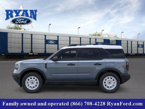 Azure Gray Metallic Tri-Coat 2026 Ford Bronco Sport Heritage