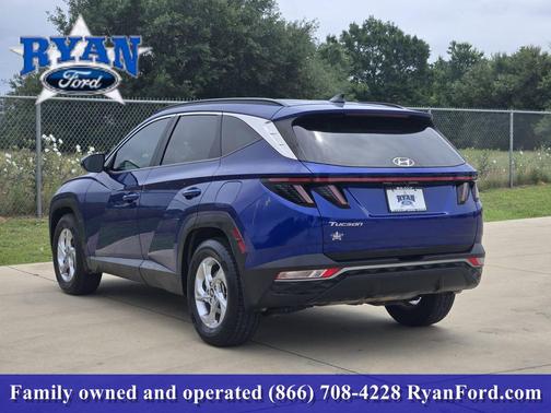 Intense Blue 2022 Hyundai TUCSON SEL