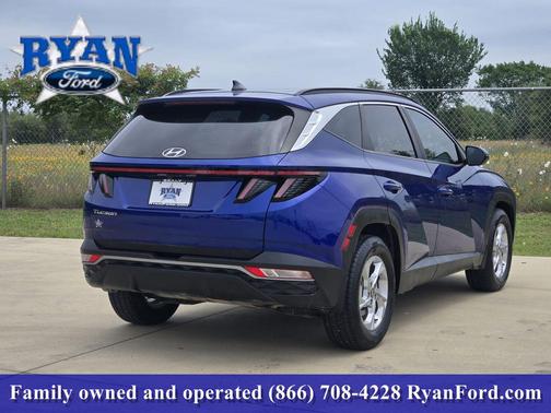 Intense Blue 2022 Hyundai TUCSON SEL
