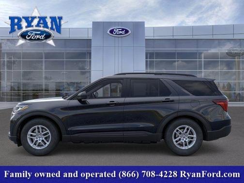 Agate Black Metallic 2026 Ford Explorer Active