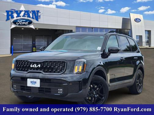 Ebony Black 2024 Kia Telluride SX X-Line