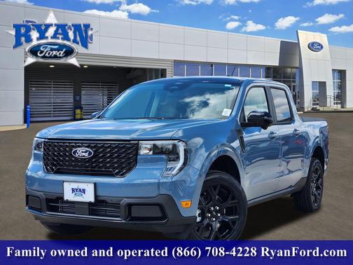 Azure Gray Metallic Tri-Coat 2026 Ford Maverick Lariat