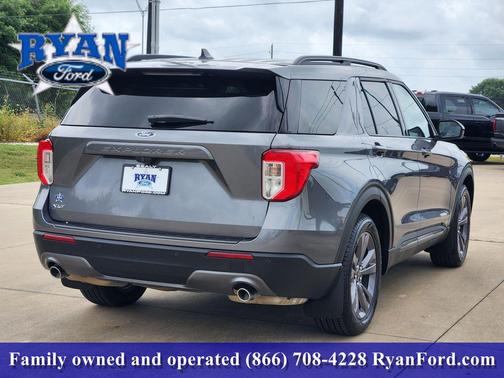 Carbonized Gray Metallic 2022 Ford Explorer XLT