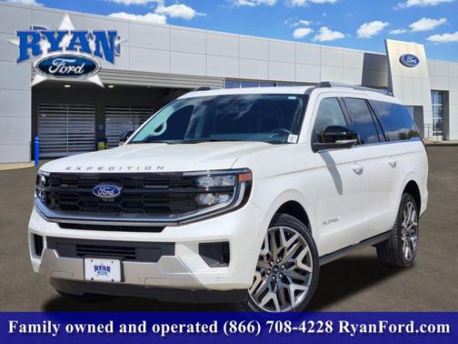 White 2026 Ford Expedition Max Platinum
