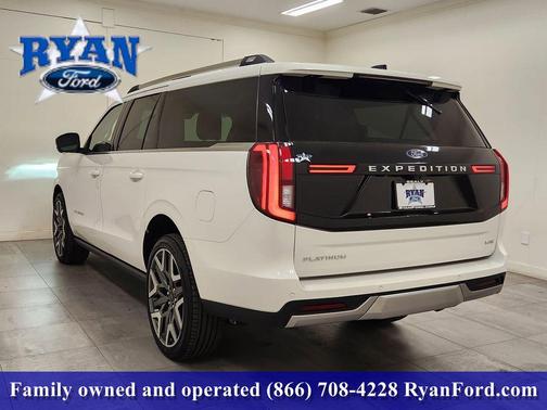 White 2026 Ford Expedition Max Platinum