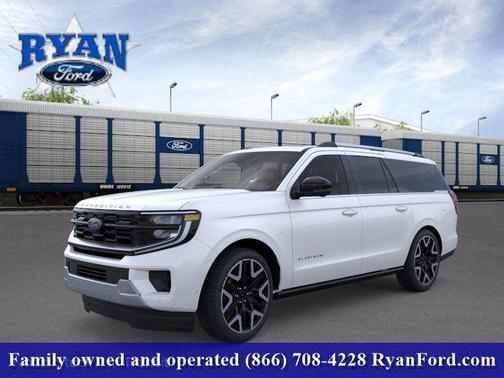 White 2026 Ford Expedition Max Platinum