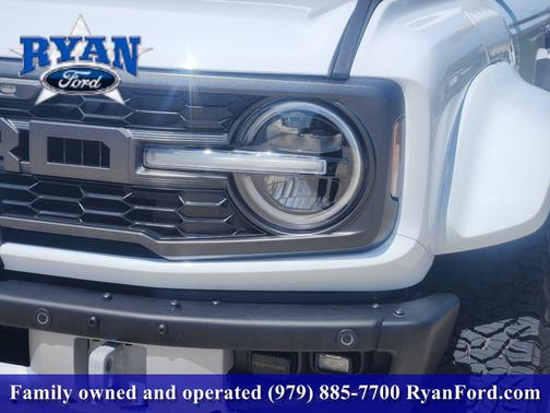 Oxford White 2025 Ford Bronco Raptor