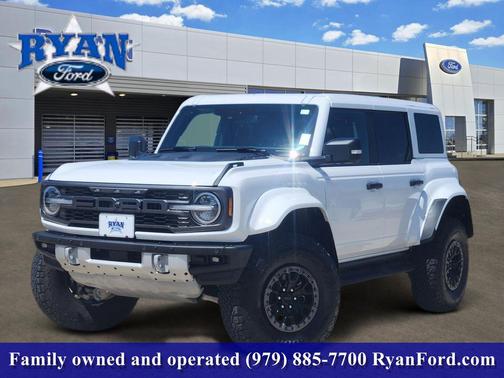 Oxford White 2025 Ford Bronco Raptor