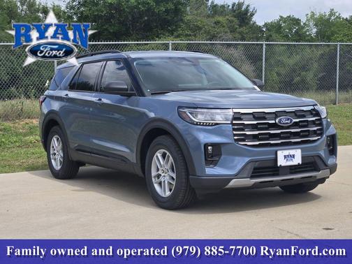 Vapor Blue Metallic 2026 Ford Explorer Active