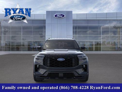 Agate Black Metallic 2026 Ford Explorer ST-Line
