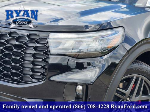Agate Black Metallic 2026 Ford Explorer ST-Line