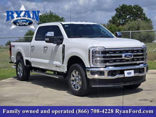 Star White Metallic Tri-Coat 2026 Ford F-250 Lariat