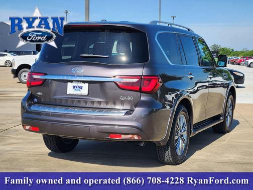 Anthracite Gray 2024 INFINITI QX80 Luxe