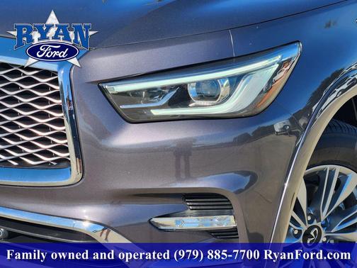 Anthracite Gray 2024 INFINITI QX80 Luxe