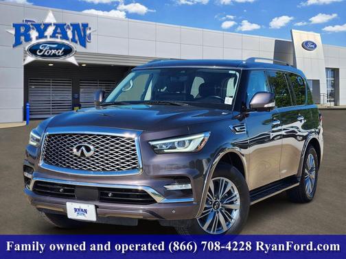 Anthracite Gray 2024 INFINITI QX80 Luxe
