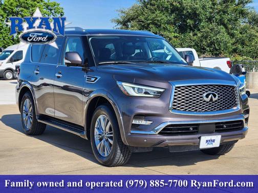 Anthracite Gray 2024 INFINITI QX80 Luxe