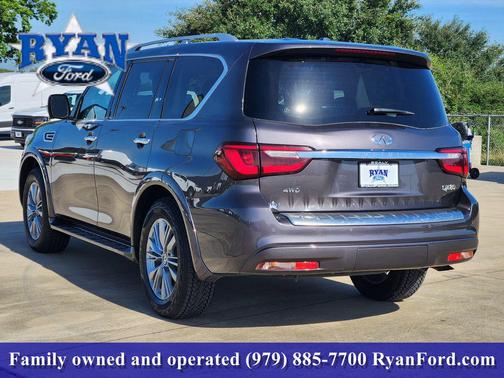 Anthracite Gray 2024 INFINITI QX80 Luxe