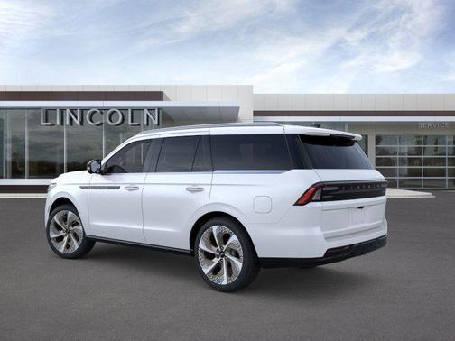 Pristine White 2026 Lincoln Navigator Black Label