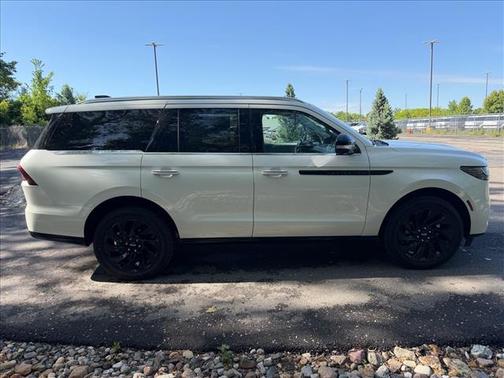 Pristine White 2026 Lincoln Navigator Black Label