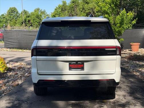 Pristine White 2026 Lincoln Navigator Black Label