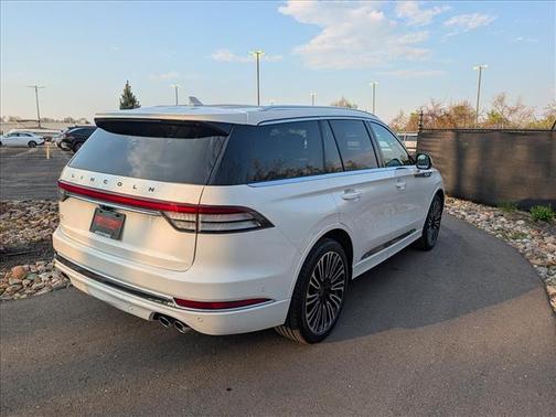 Pristine White 2022 Lincoln Aviator Black Label AWD