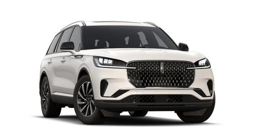 Pristine White 2026 Lincoln Aviator Premiere