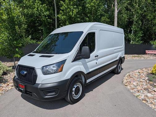 Oxford White 2024 Ford Transit-250 148 WB Medium Roof Cargo