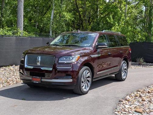 Red / Diamond Metallic 2024 Lincoln Navigator Reserve