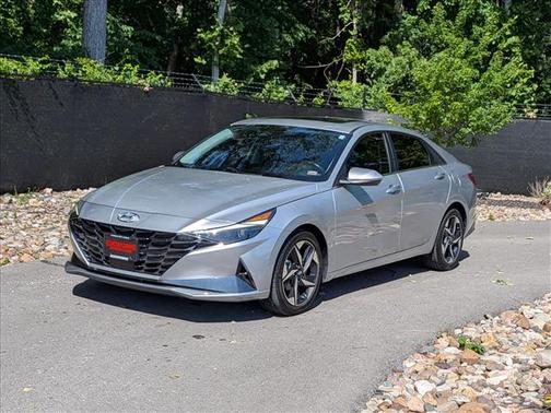 Silver Metallic 2021 Hyundai ELANTRA Limited