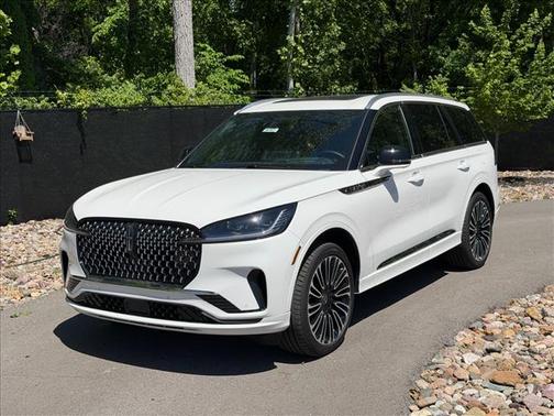 Pristine White 2026 Lincoln Aviator Black Label AWD