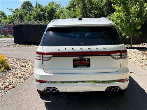Pristine White 2026 Lincoln Aviator Black Label AWD