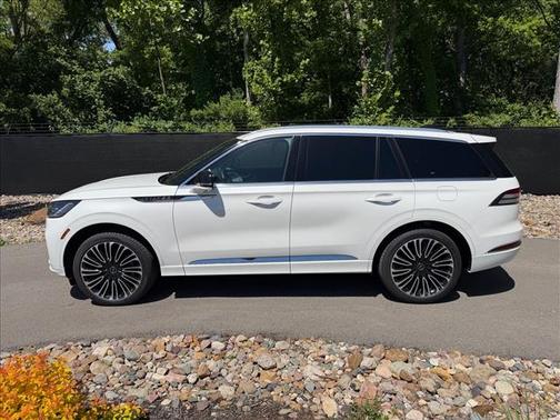 Pristine White 2026 Lincoln Aviator Black Label AWD
