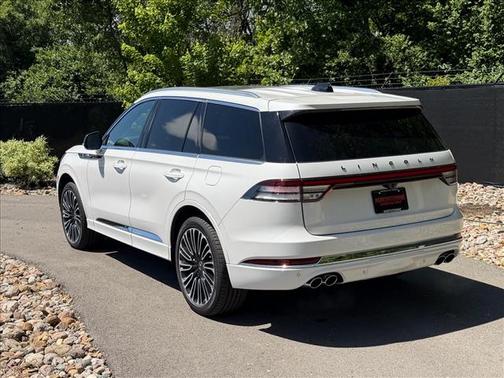 Pristine White 2026 Lincoln Aviator Black Label AWD