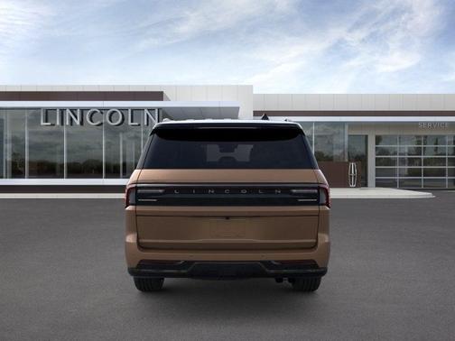 Sunrise Red 2026 Lincoln Navigator L Black Label