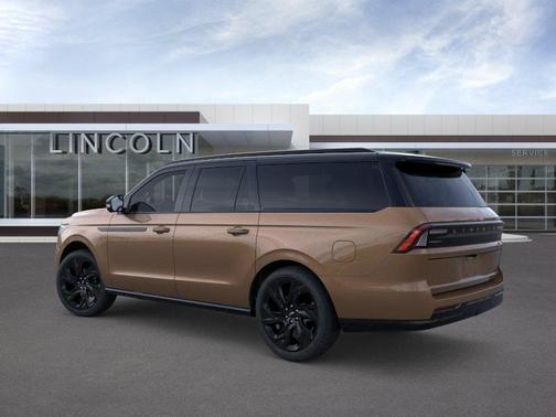 Sunrise Red 2026 Lincoln Navigator L Black Label