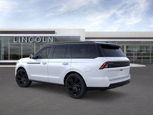 Crystal White Metallic 2026 Lincoln Navigator Black Label