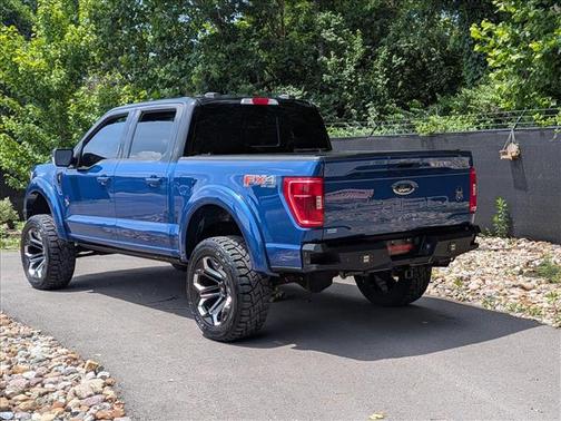 Blue 2022 Ford F-150 XLT