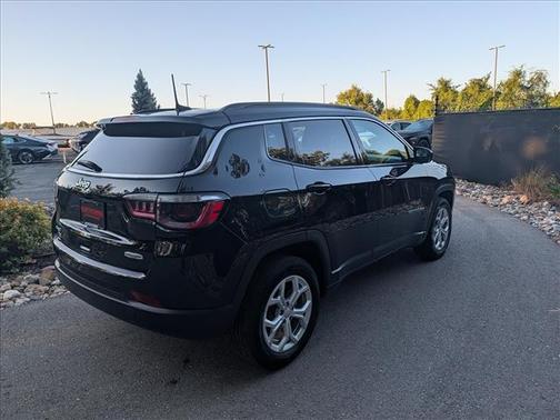 Black 2024 Jeep Compass Latitude