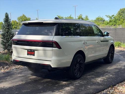Pristine White 2026 Lincoln Navigator Black Label